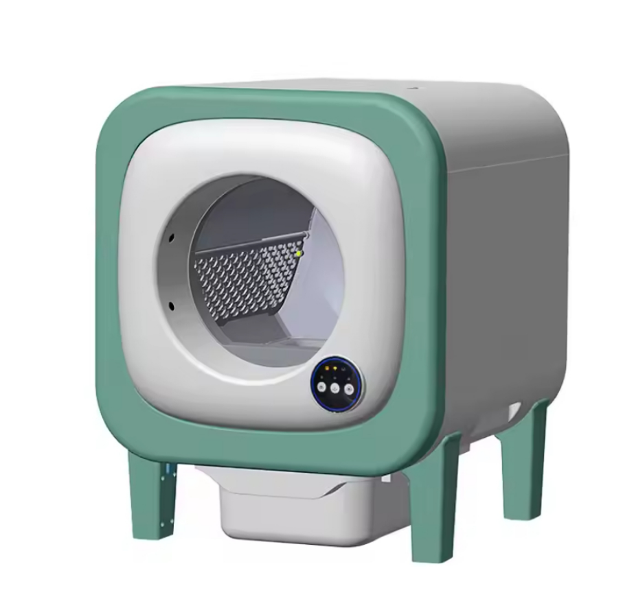 Αυτοκαθαριζόμενη Ηλεκτρονική Τουαλέτα Γάτας T3-PRO x Camera