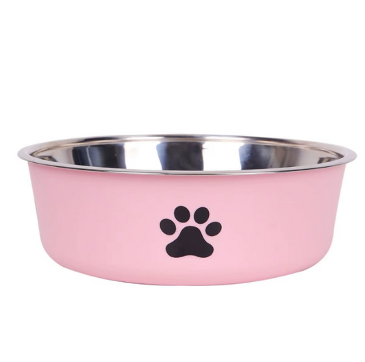 Ανοξείδωτο Μπολ Ροζ