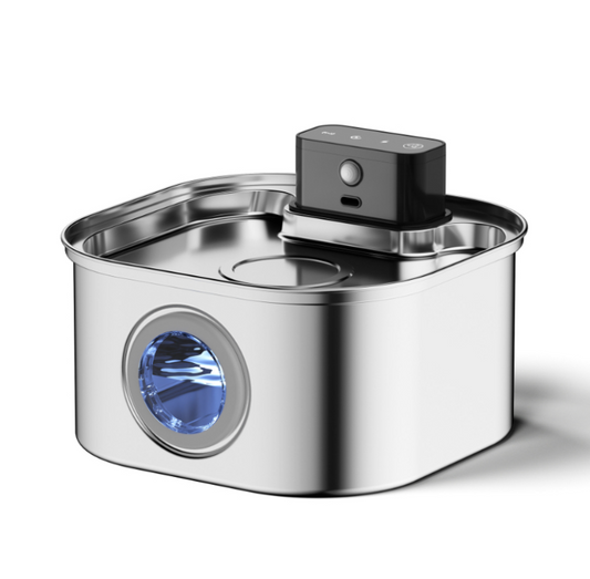 Αυτόματο & Επαναφορτιζόμενο Συντριβάνι Pandora 3,2L Inox