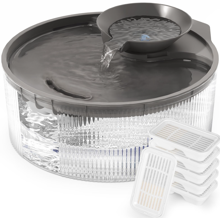 Αυτόματο Συντριβάνι Megi 5L Transparent