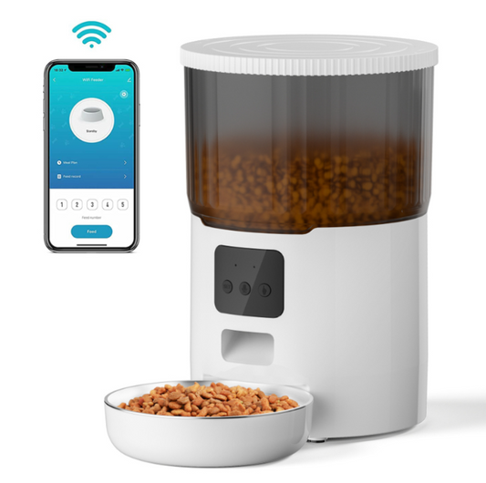 Αυτόματη Ταΐστρα Visible 4L Λευκό WiFi Έκδοση